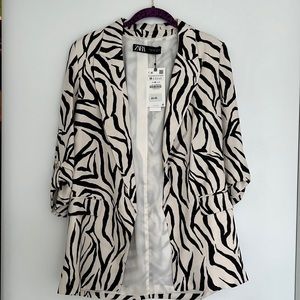 ZARA ZEBRA BLAZER